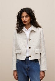 Tweed Cropped Jacket