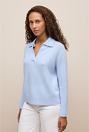 Alpaca Merino Blend Polo