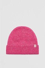 Sequin Fluffy Beanie