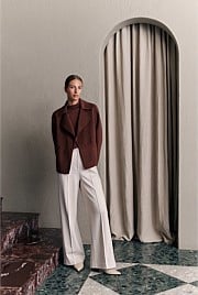 Double Faced Wool Peacoat