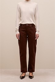 Cord Five Pocket Boyfriend Pant