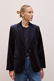 Velvet Blazer