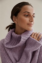 Luxe Alpaca Nep Sweater