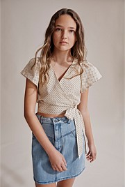 Teen Star Wrap Shirt