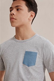 Teen Spliced Stripe T-Shirt