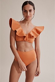 Swim Ruffle Top