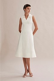 Collared Midi Dress
