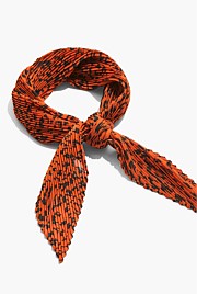 Plisse Animal Scarf