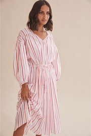 Lightweight Stripe Maxi Dress
