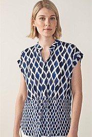 Modal Ikat Print Top