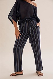 Metallic Stripe Pant