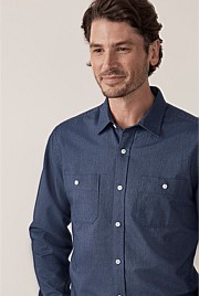Yarn Dyed Chambray Shirt