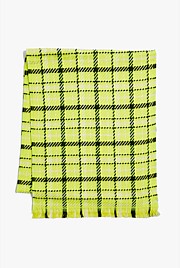 Textured Check Scarf