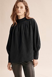 High Neck Blouse