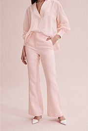 Darted Organically Grown Linen Pant