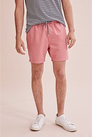 Recycled Polyester Solid Swim Short