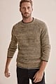 Speckled Crew Knit