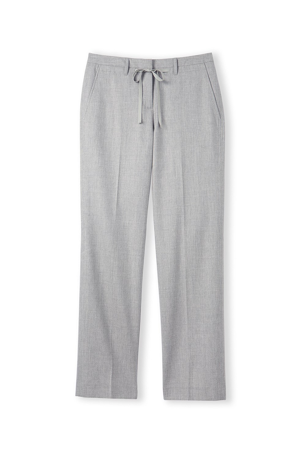 Draped Flannel Pant