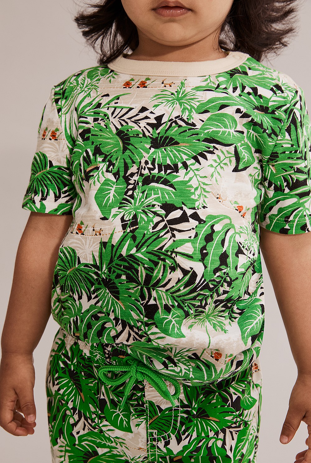 Sand Organically Grown Cotton Tropical 