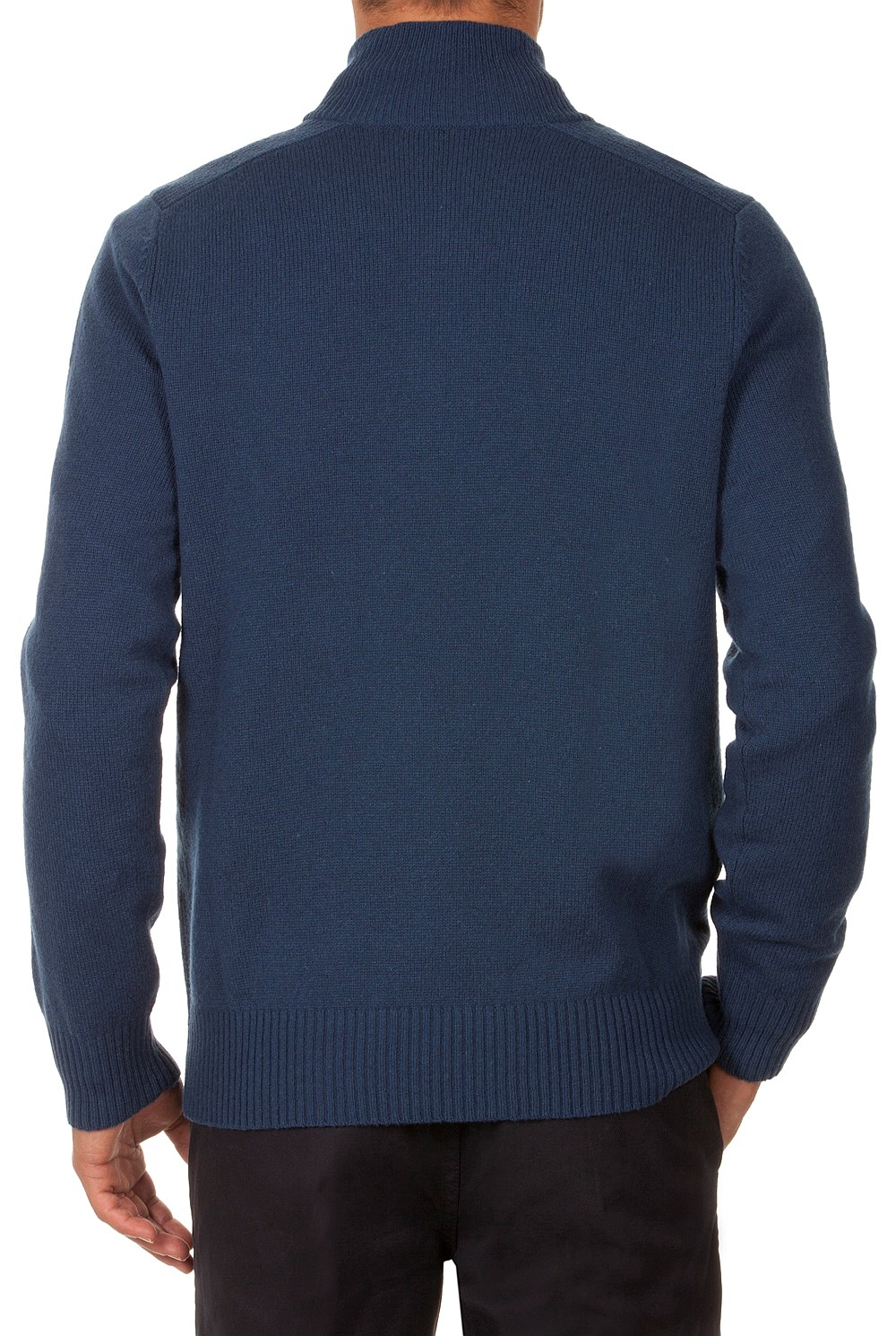 Lambswool Half Zip Knit