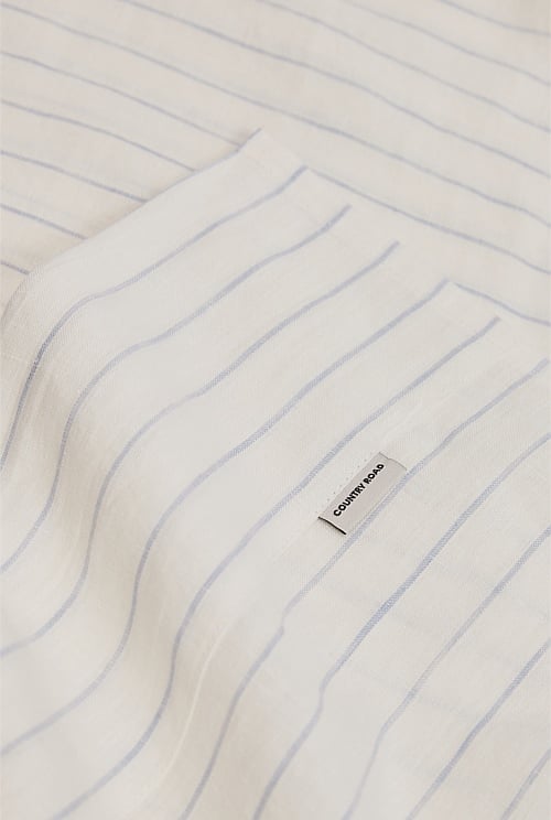 Skye Linen King Flat Sheet