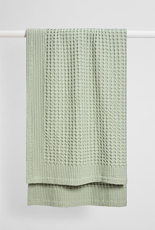 Eden Waffle Throw