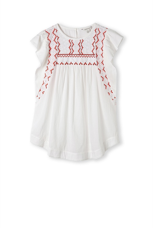 Embroidered Smock