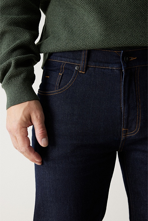 Amazing Embellished Jean In Dark Rinse
