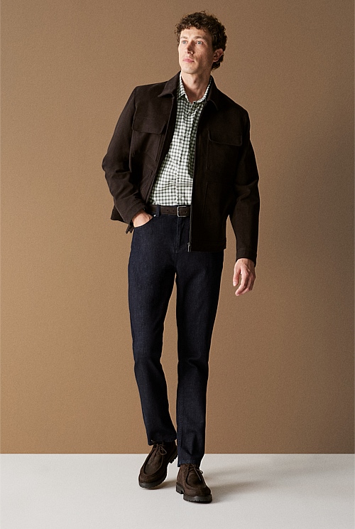 Tailored Fit Micro Tartan Check Shirt Tailored Fit Micro Tartan Check Shirt