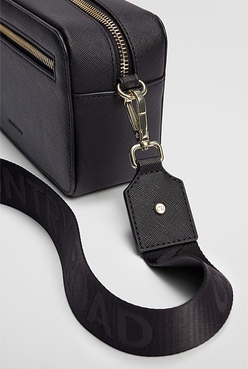 Black Branded Camera Bag Bags Outlet